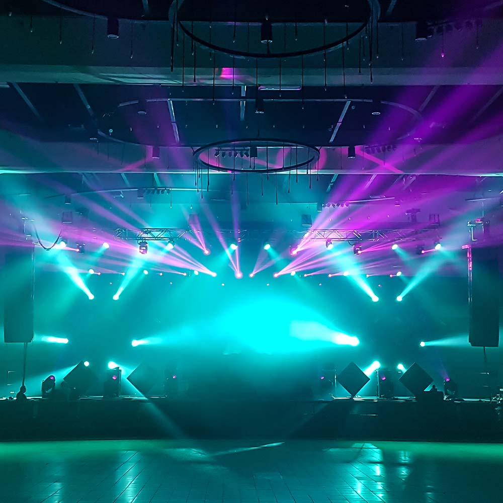 lighting services for concerts and festivals