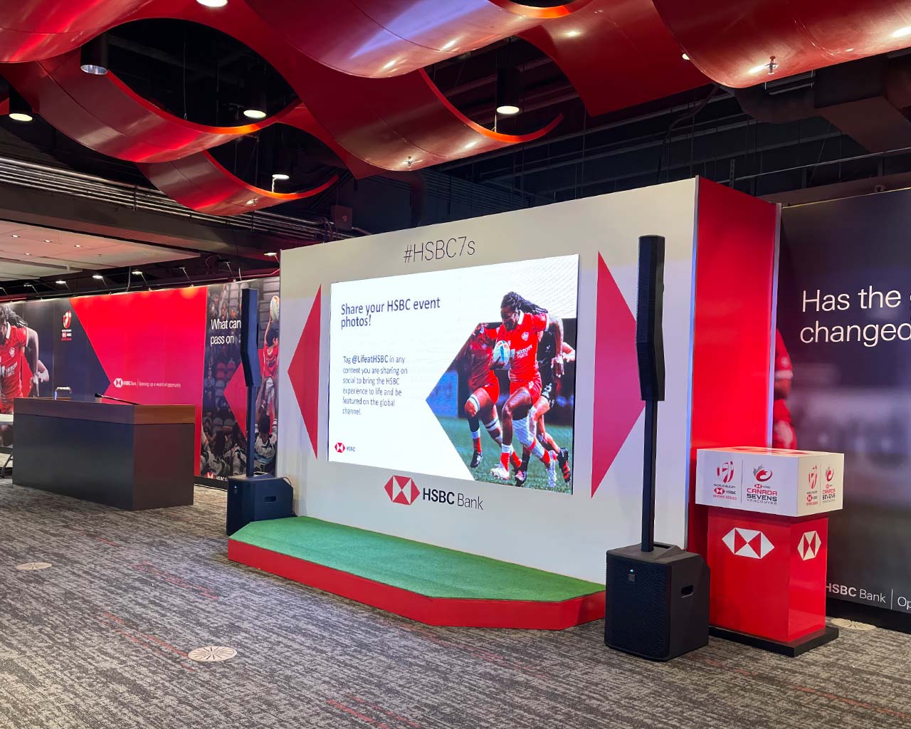 Custom LED screen display